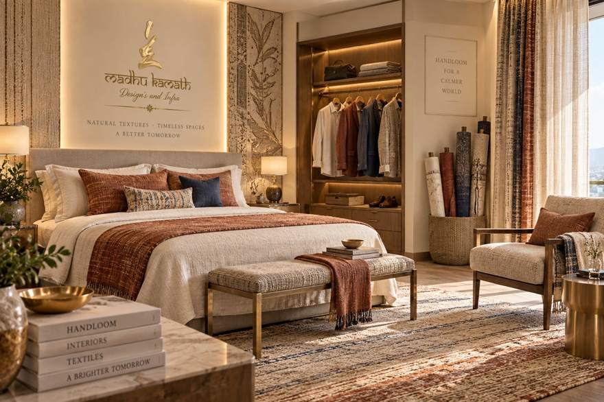 The bedroom and dressing room